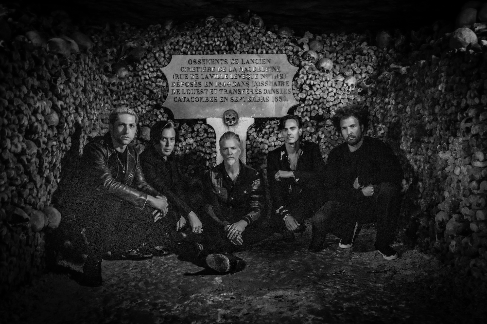 Queens of the stone age nas Catacombas